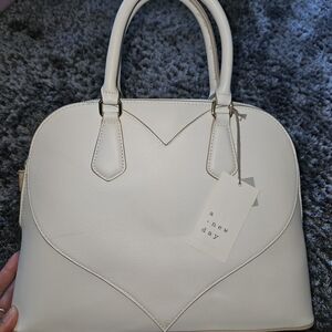 A New Day Ivory Satchel